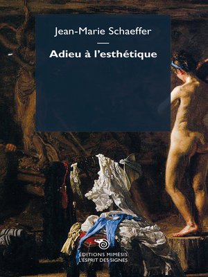 cover image of Adieu à l'esthétique